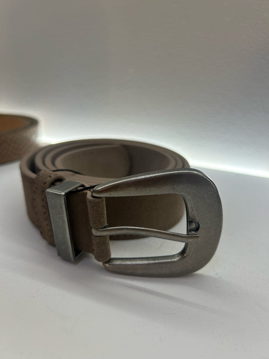 Cinturón Ante Taupe - Imagen 2
