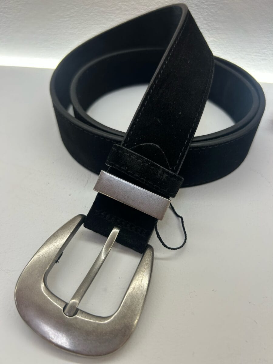 Cinturón Ante Negro