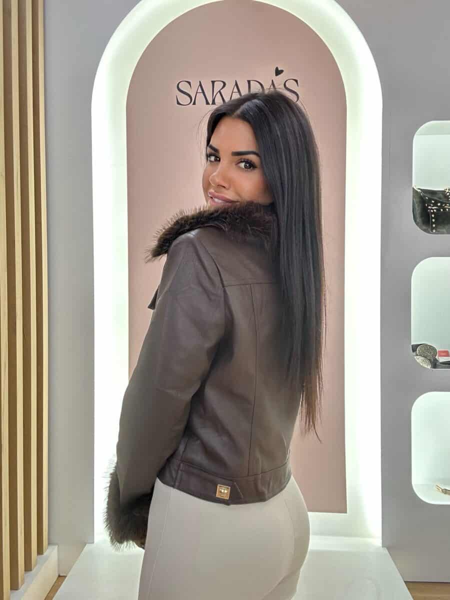 Chaqueta Pelo Chocolate - Imagen 4