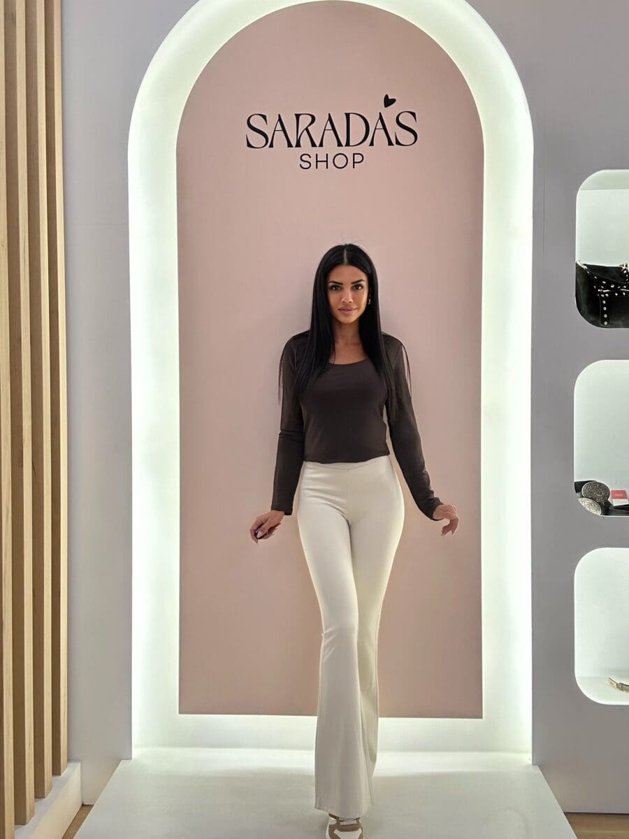Leggins Flared Marfil