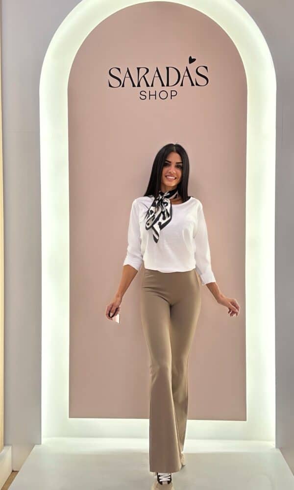 Leggins Flared Taupe