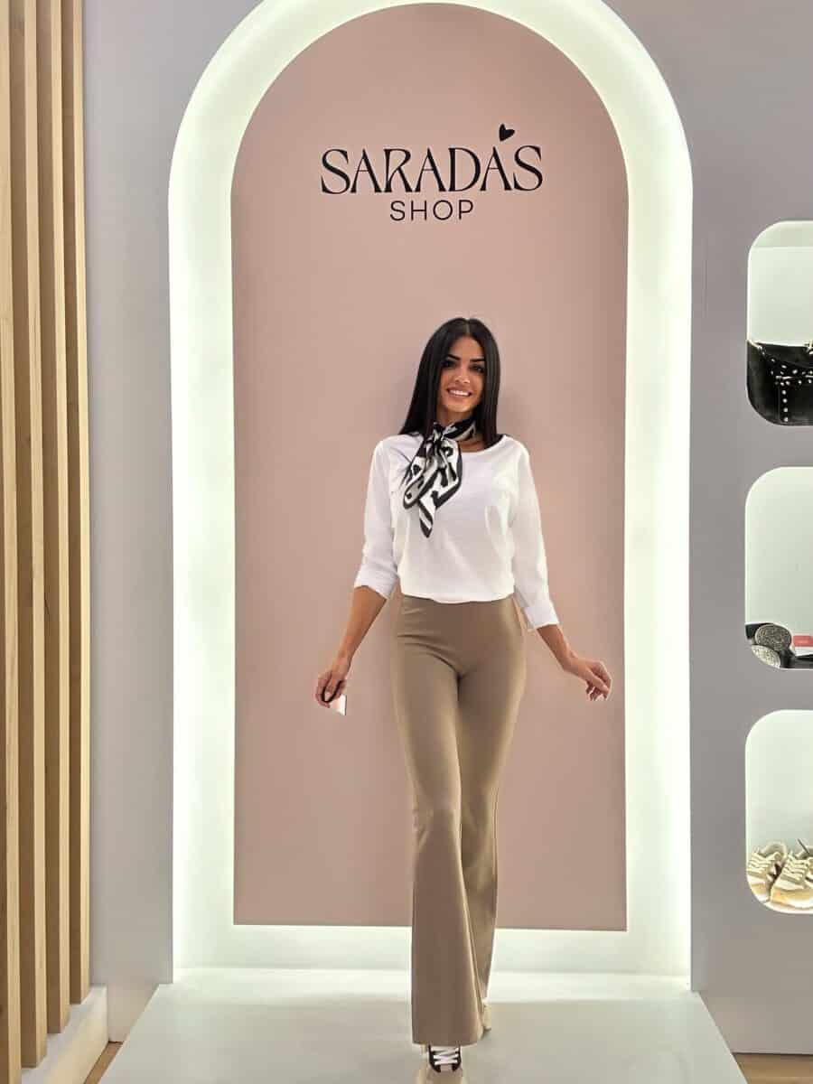 Leggins Flared Taupe