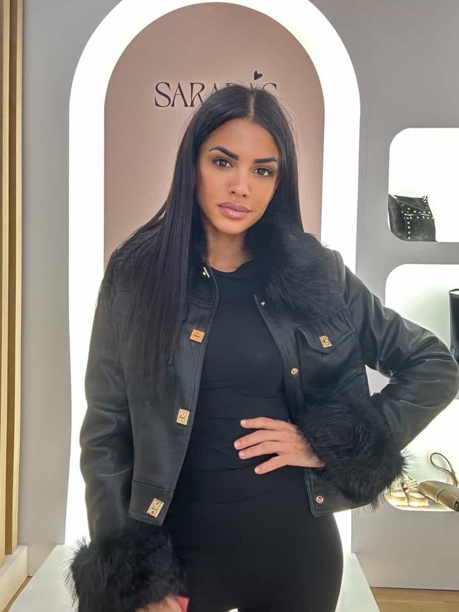 Chaqueta Pelo Negra