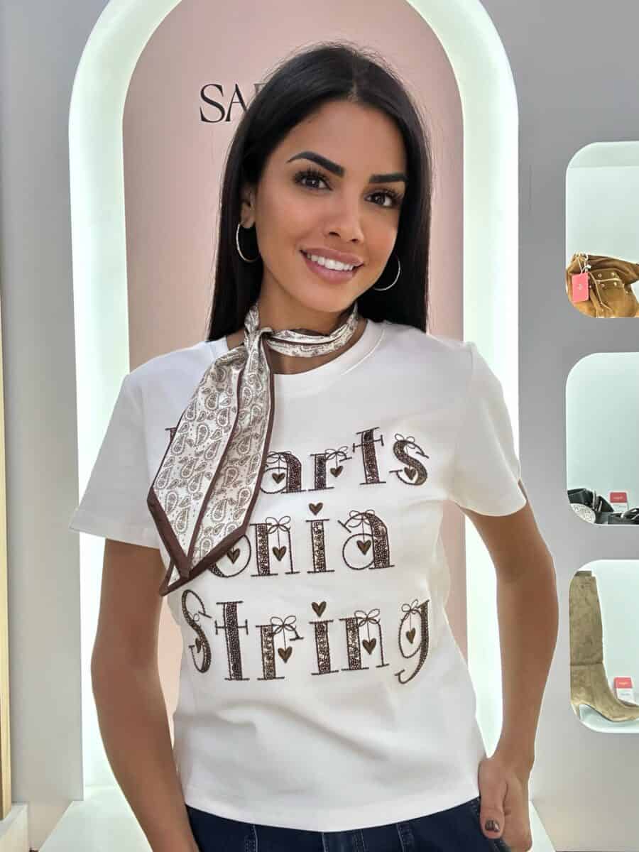 Camiseta Bordada Pañuelo - Imagen 2