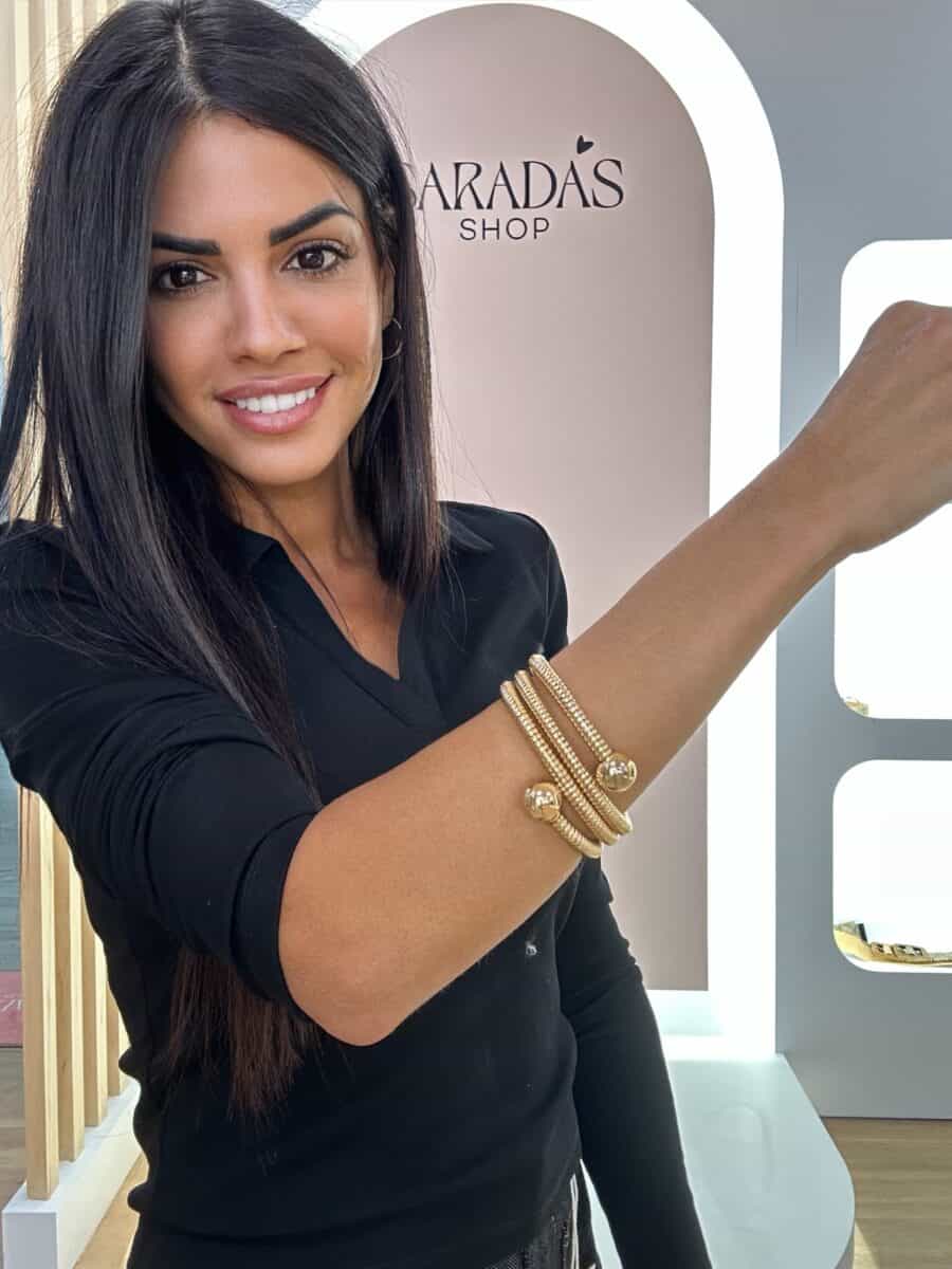 Brazalete Vueltas Dorado - Imagen 3