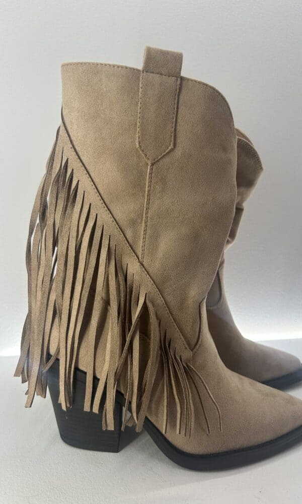 Botas Antelina Flecos