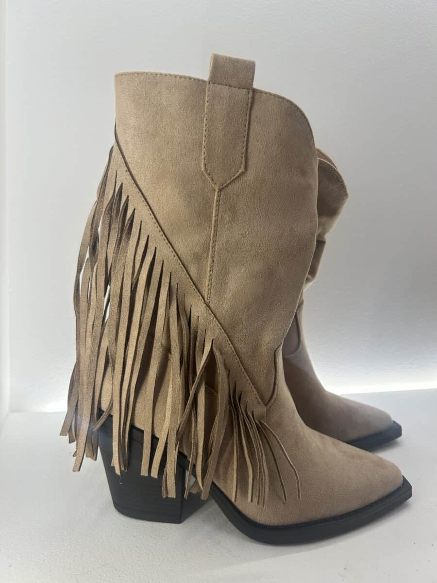 Botas Antelina Flecos