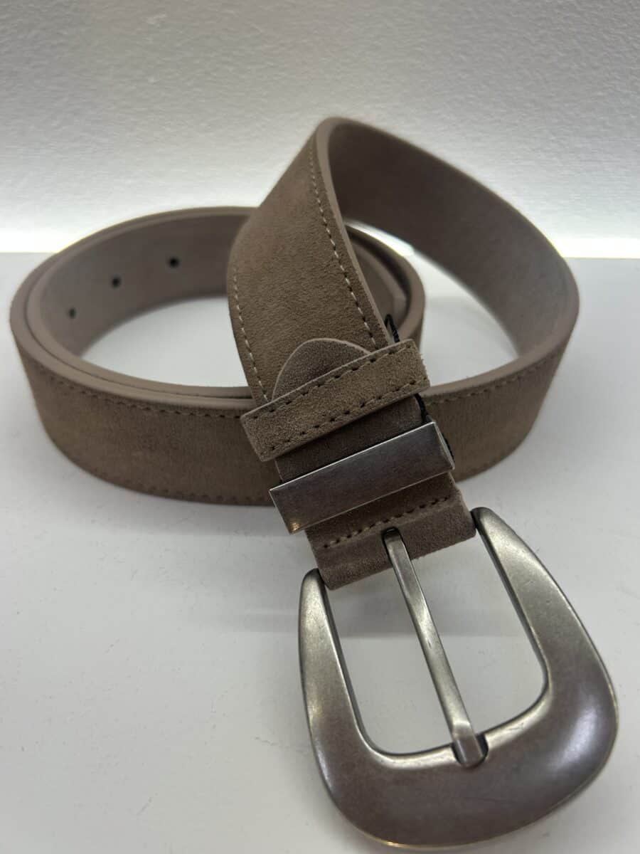 Cinturón Ante Taupe