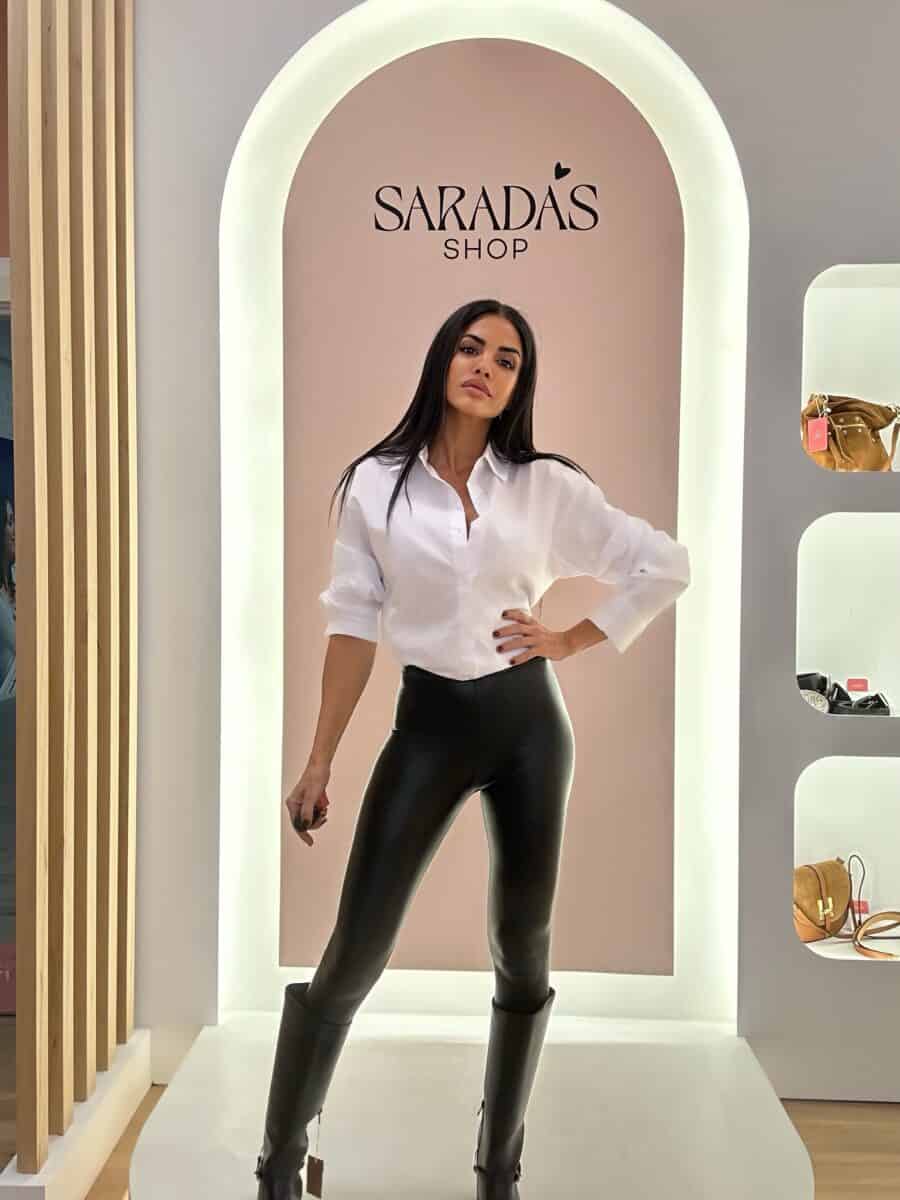Leggins Polipiel Negro - Imagen 2
