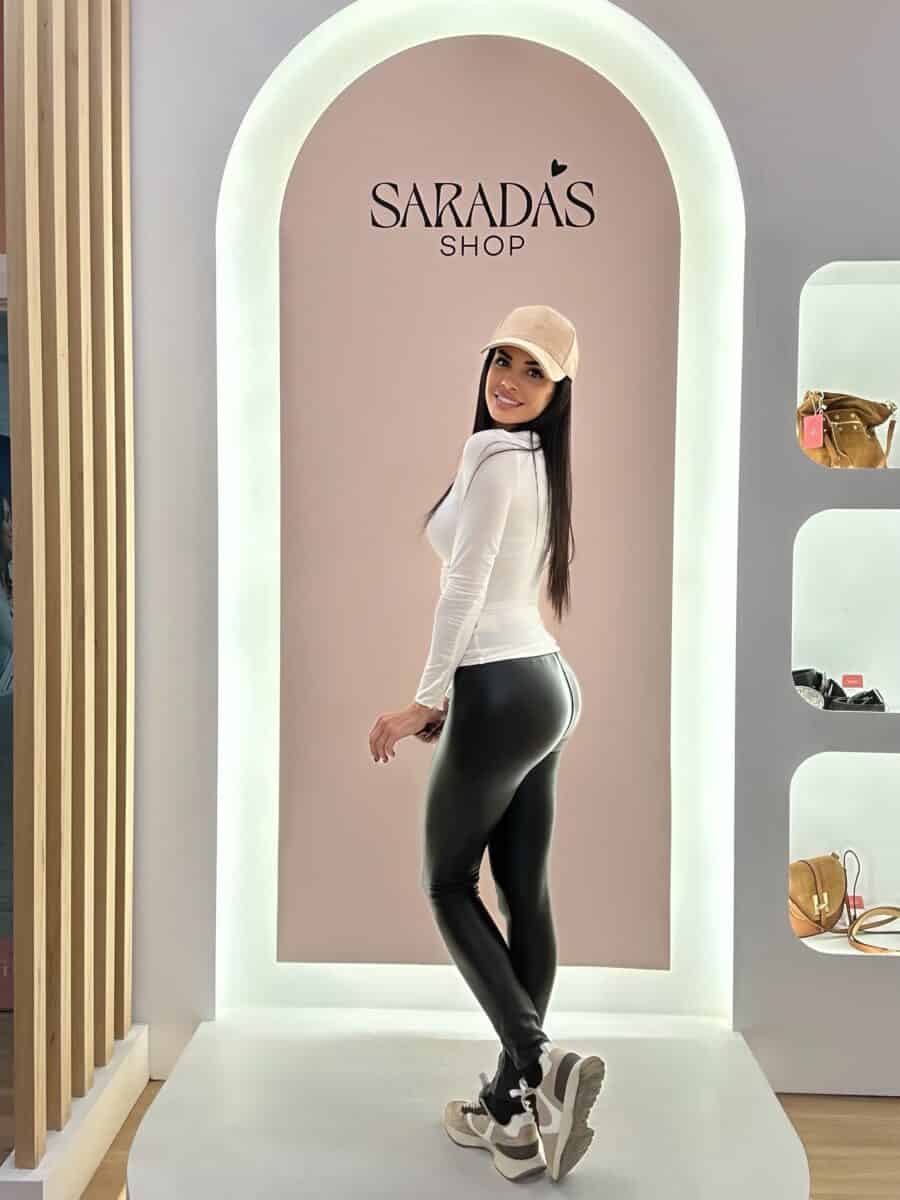 Leggins Polipiel Negro - Imagen 3