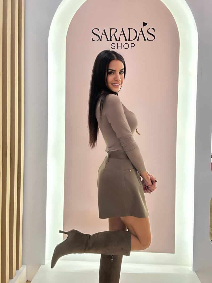Falda Pantalón Taupe - Imagen 2