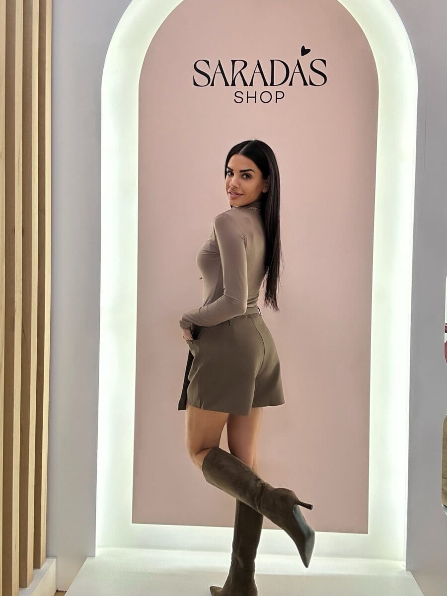 Falda Pantalón Taupe - Imagen 4
