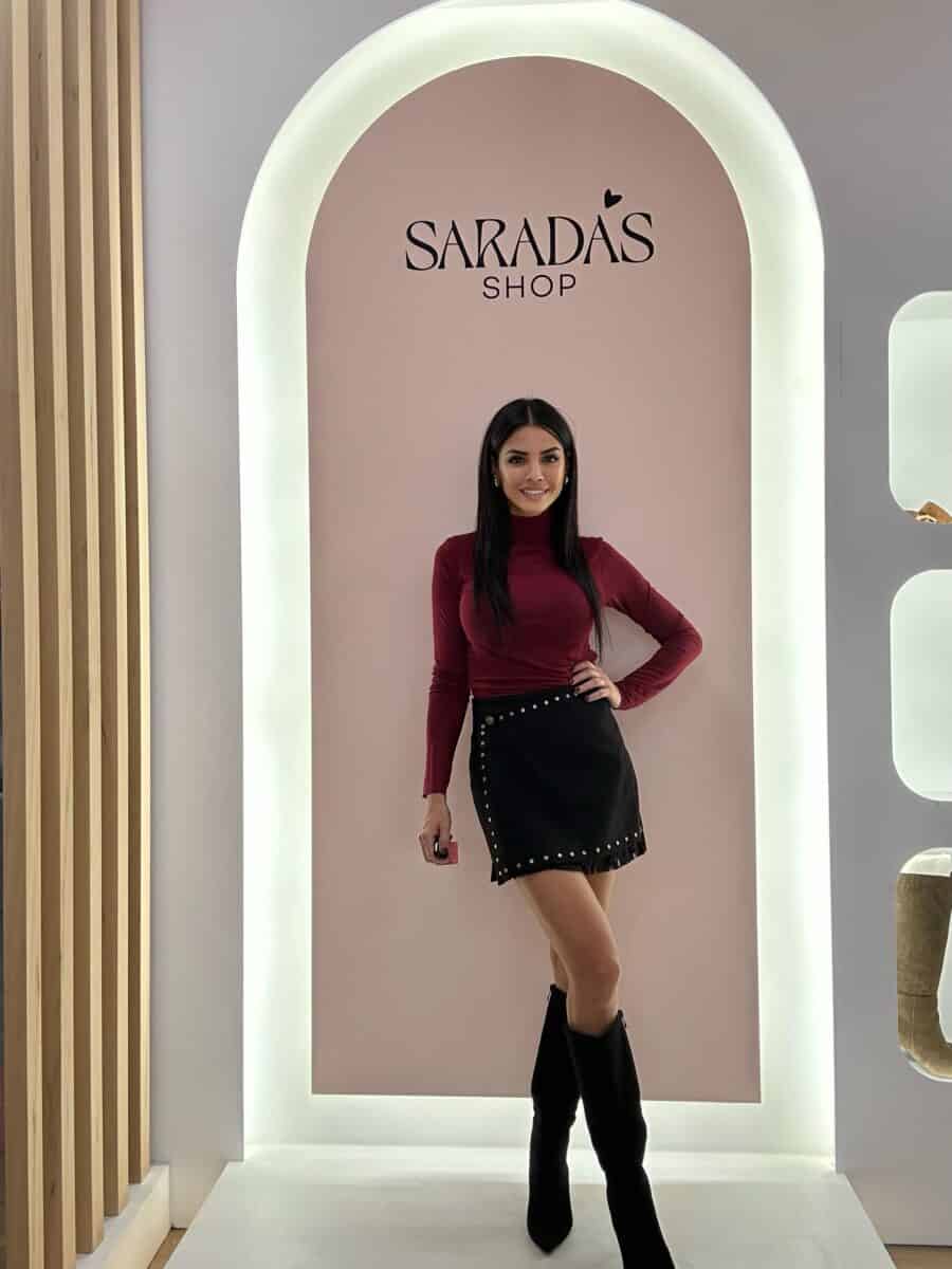 Falda Pantalón Antelina Negro - Imagen 3