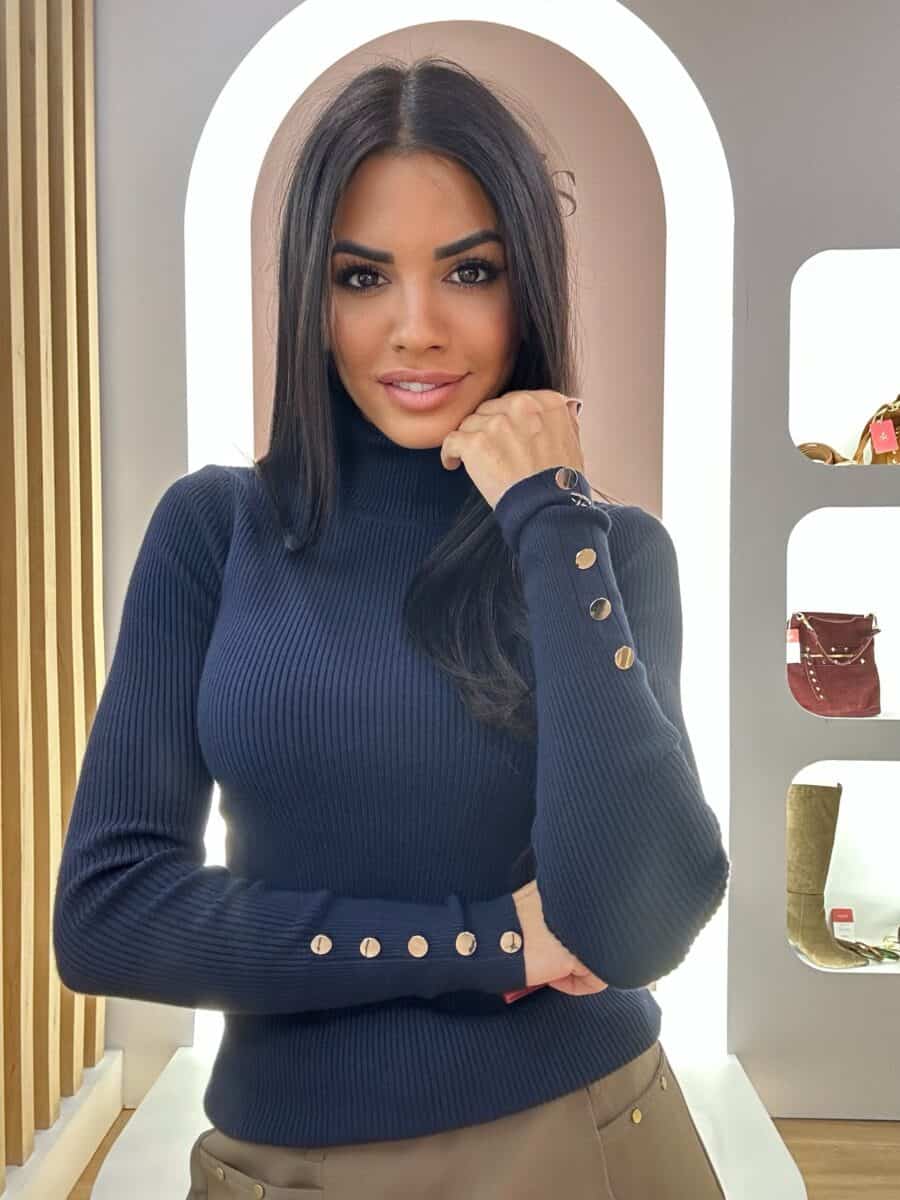 Jersey Cuello Marino