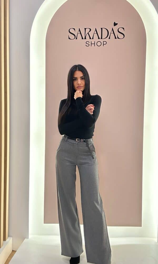 Pantalón Espiga Gris