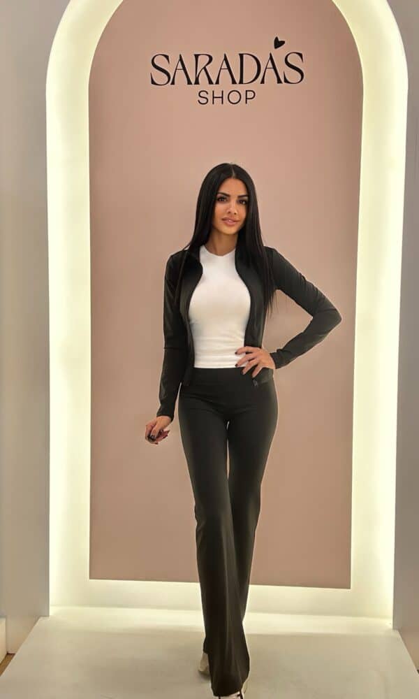 Leggin Flare Sport Negro