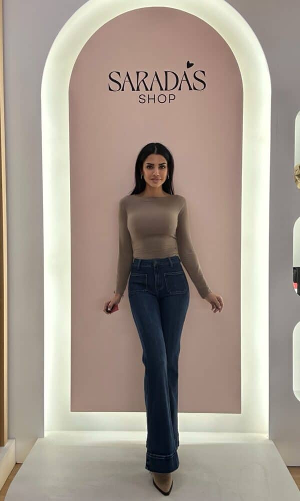 Denim Bolsillos Azul