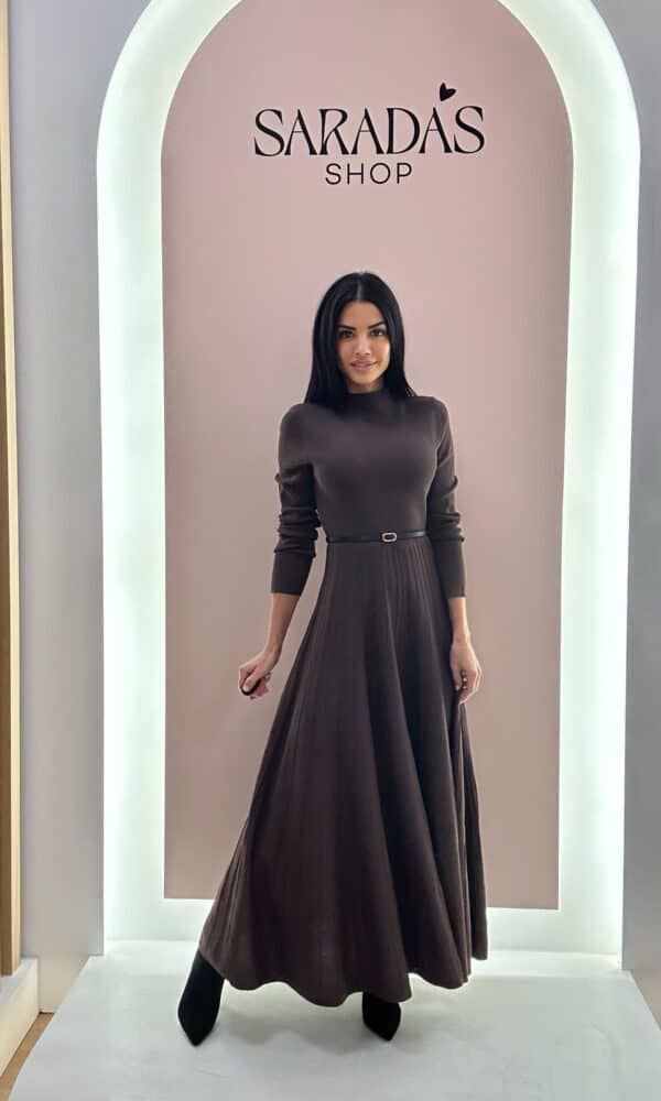 Vestido Punto Chocolate