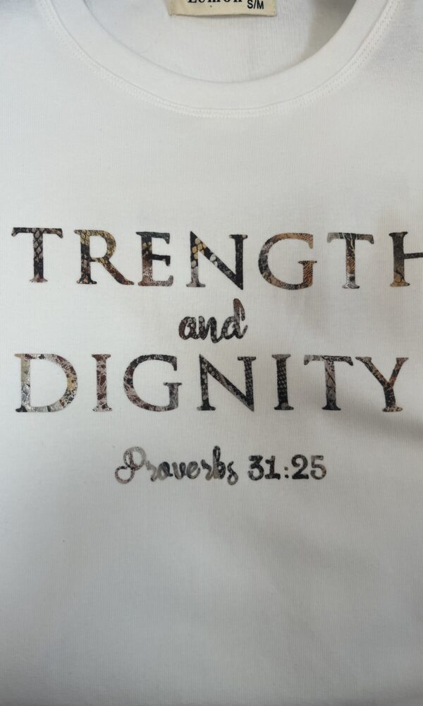 Camiseta Blanca Letras