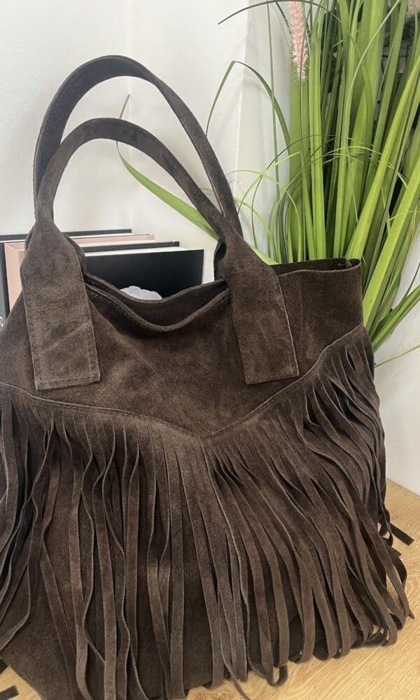 Bolso Serraje Chocolate