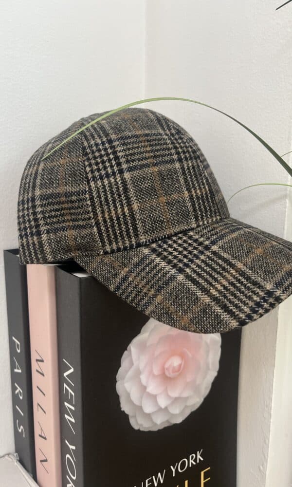 Gorra Cuadros British Oscura