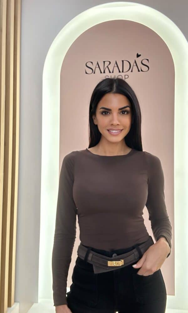 Camiseta Viscosa Chocolate