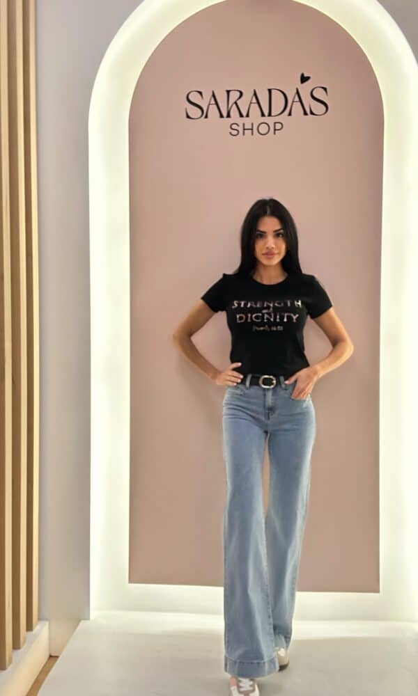 Denim Claro Cinturón