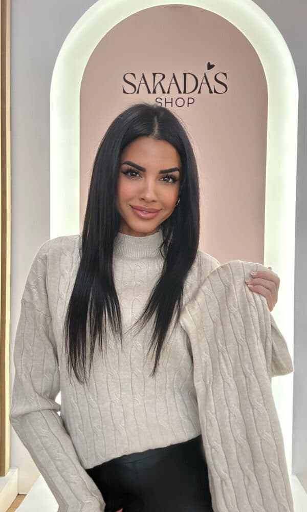 Jersey Trenzado/Bufanda