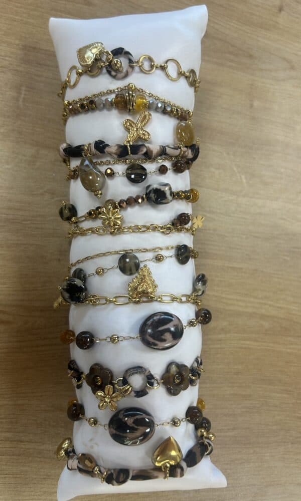 Conjunto Acero Dorado