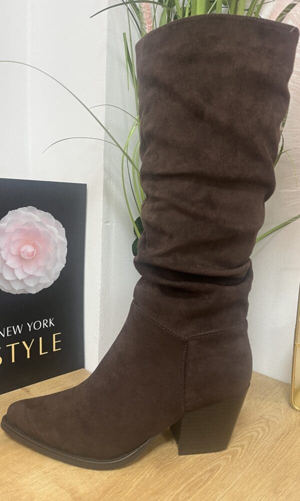 Bota Cowboy Serraje Chocolate