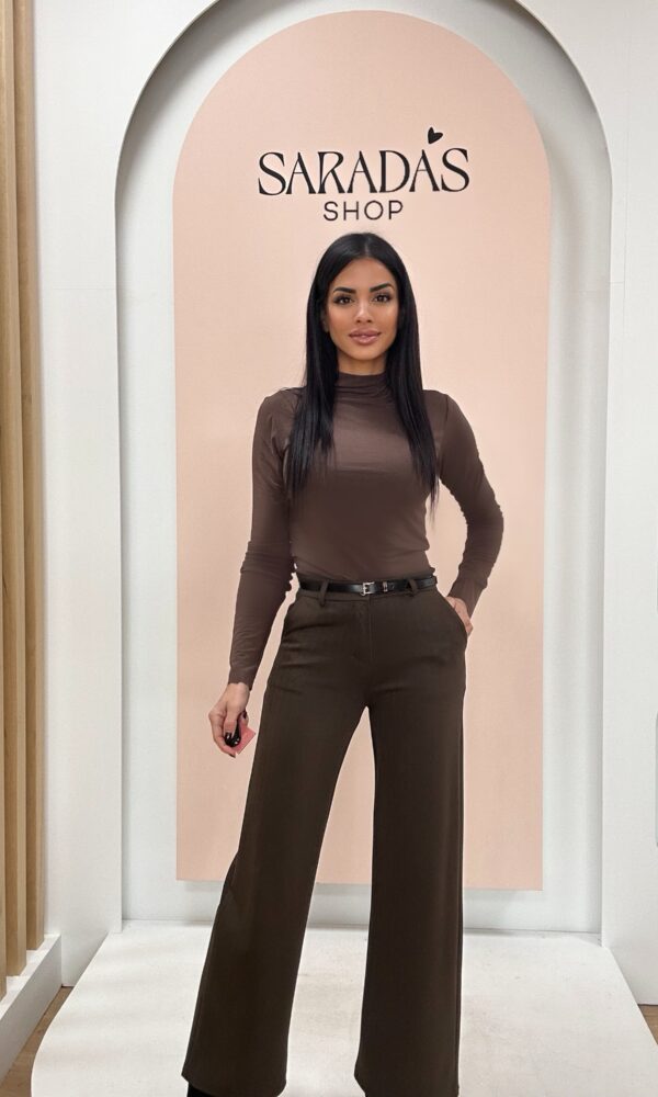 Pantalón Espiga Chocolate