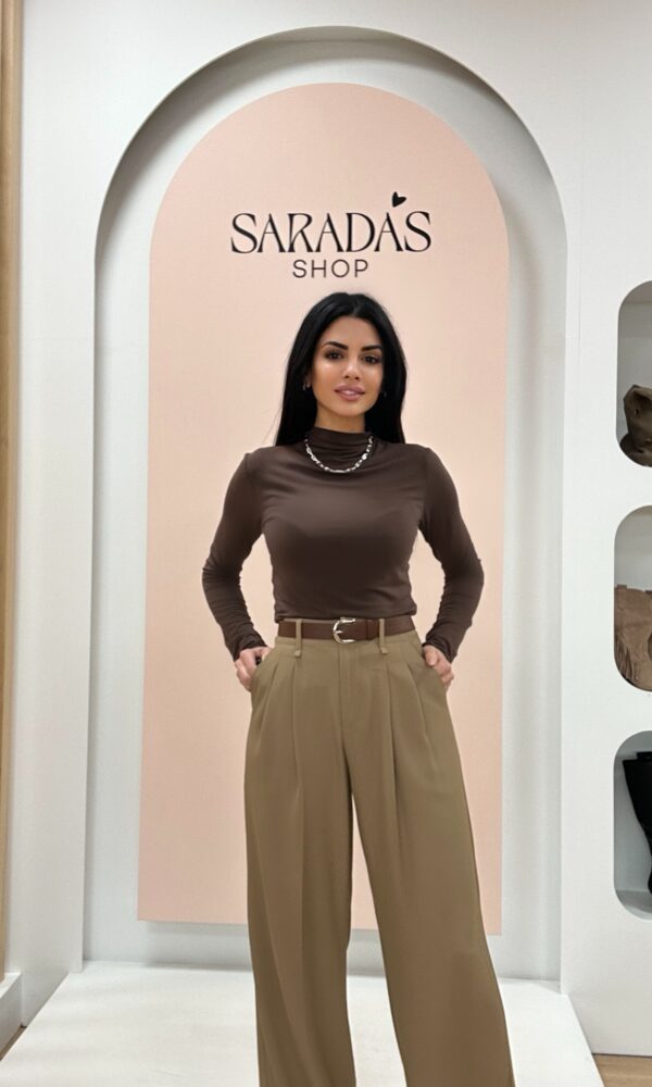 Pantalón Vestir Taupe