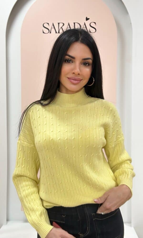 Jersey Trenzado Amarillo