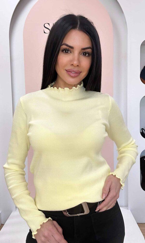 Jersey Punto Amarillo Cuello