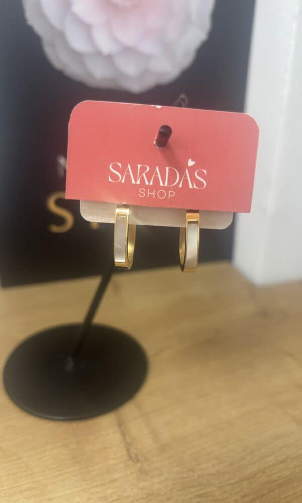 Pendiente Dorado Concha