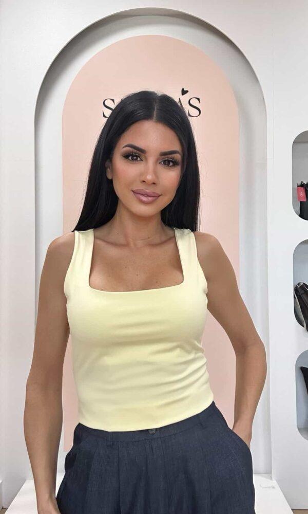 Top Amarillo Pastel