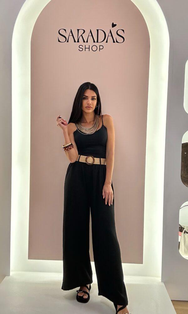 Pantalón Poliéster Negro