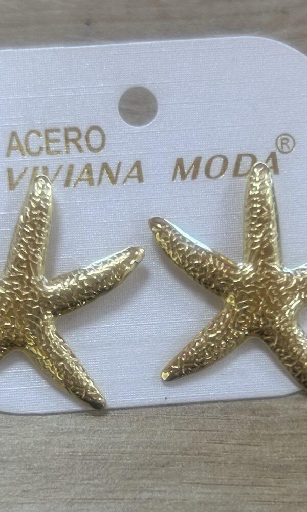 Pendiente Acero Estrella de Mar