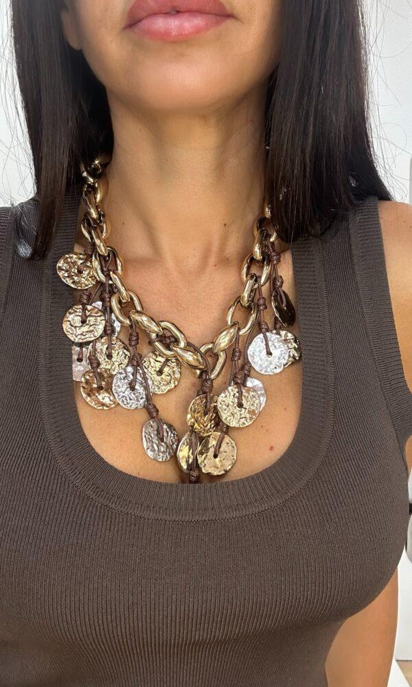 Collar Eslabones Gruesos
