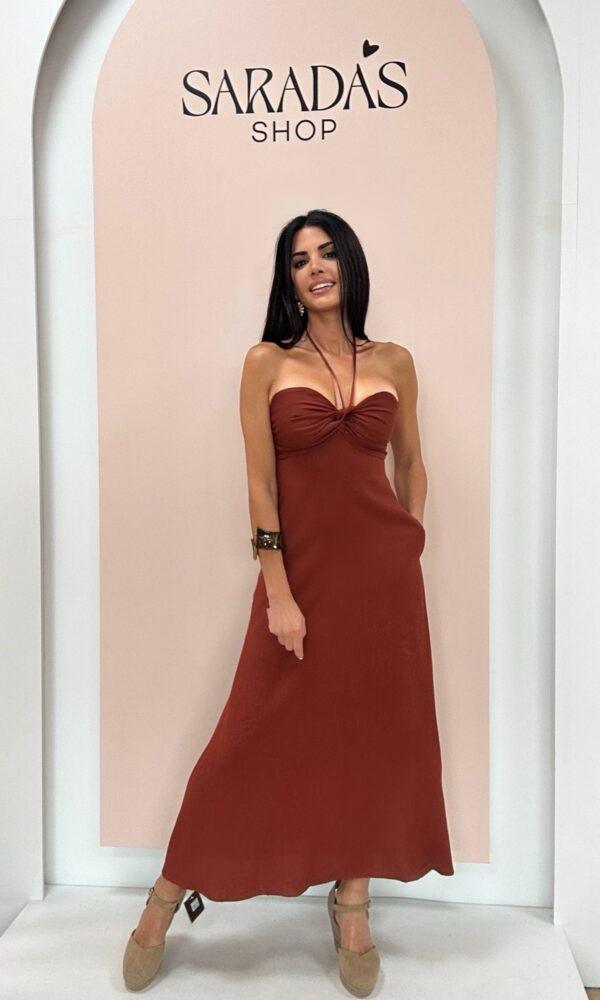 Vestido Teja
