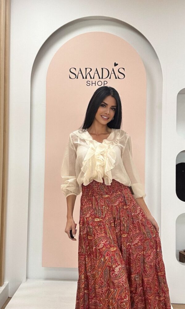 Falda Seda India
