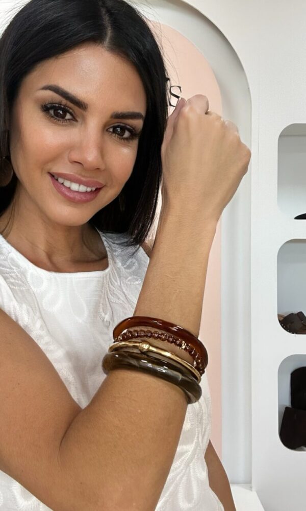 Pulseras Combinadas Marrón