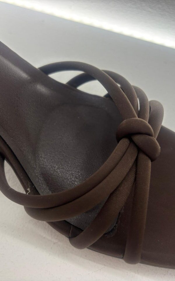 Sandalia Tiras Chocolate