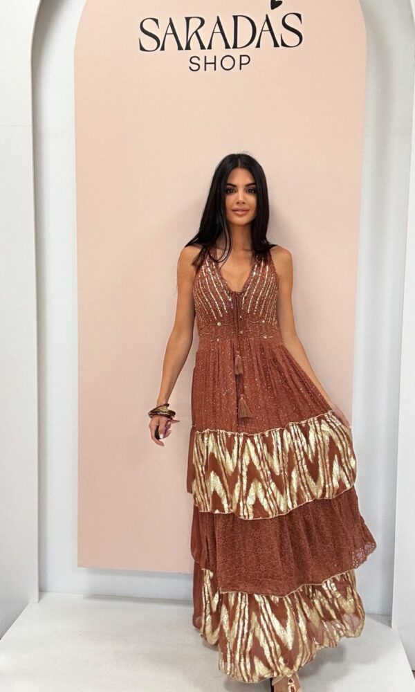 Vestido Largo Boho-Chic