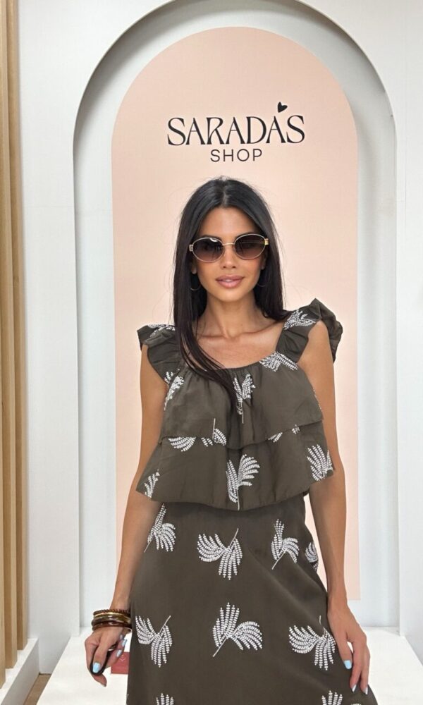 Blusa Topo Bordada.