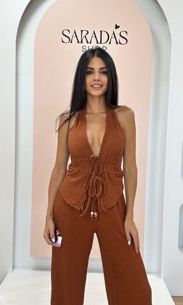Conjunto Textura Teja